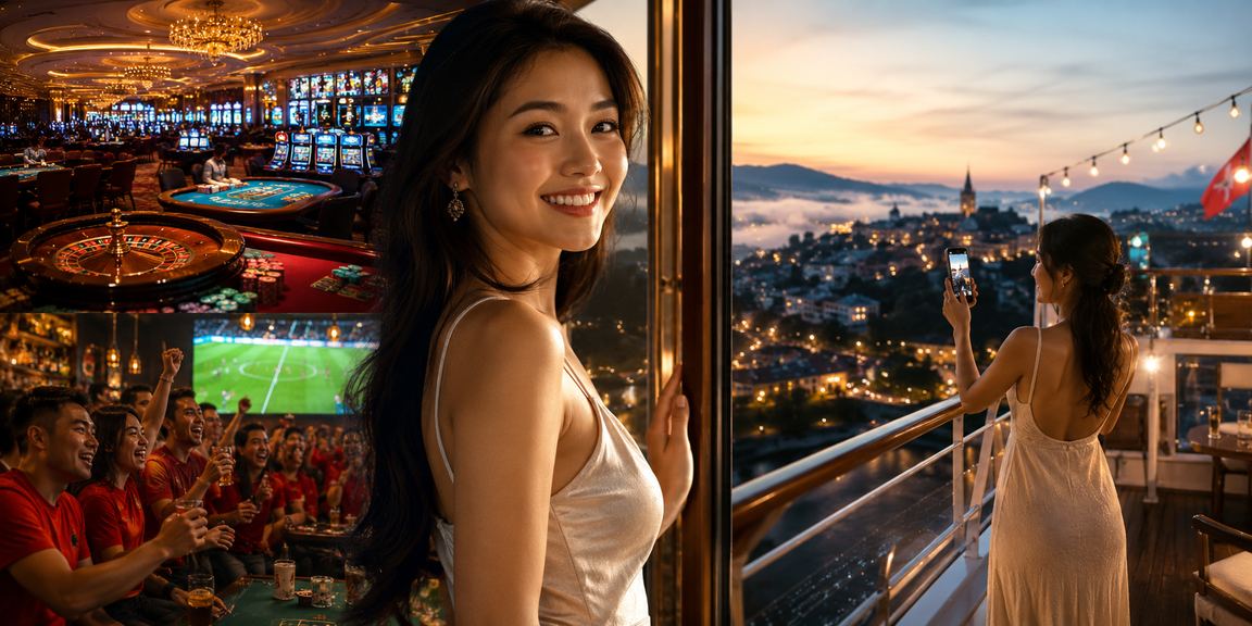 Người dùng tại Đà Lạt dùng điện thoại di động tham gia casino và cá cược trực tuyến
